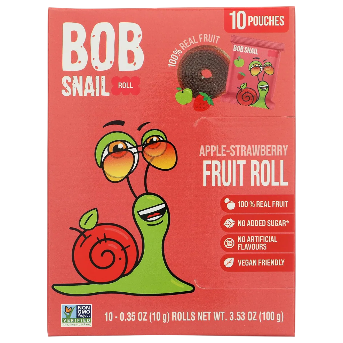 Fruit Rolls Apple-Strawberry (10 CT)