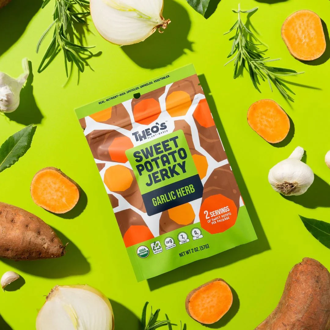 Organic Garlic Herb Sweet Potato Jerky - Image 3
