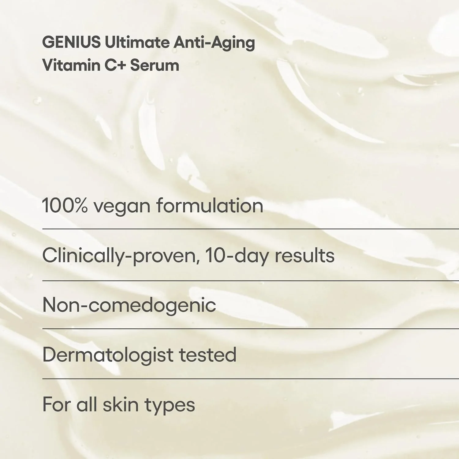 Genius Ultimate Anti-Aging Vitamin C+ Serum - Image 3
