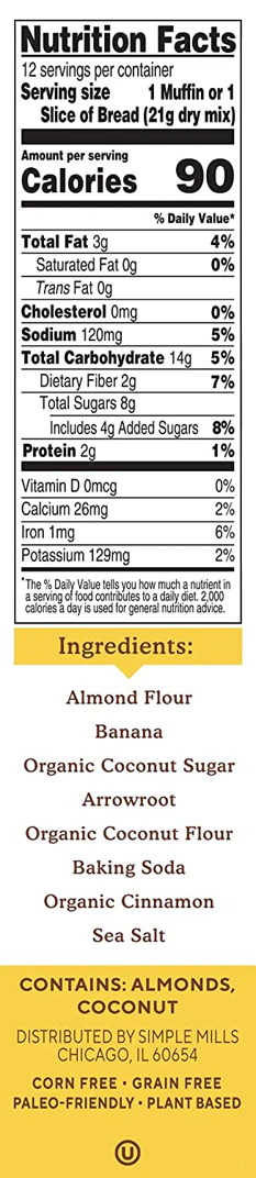 Gluten Free Banana Muffin Mix - Image 4