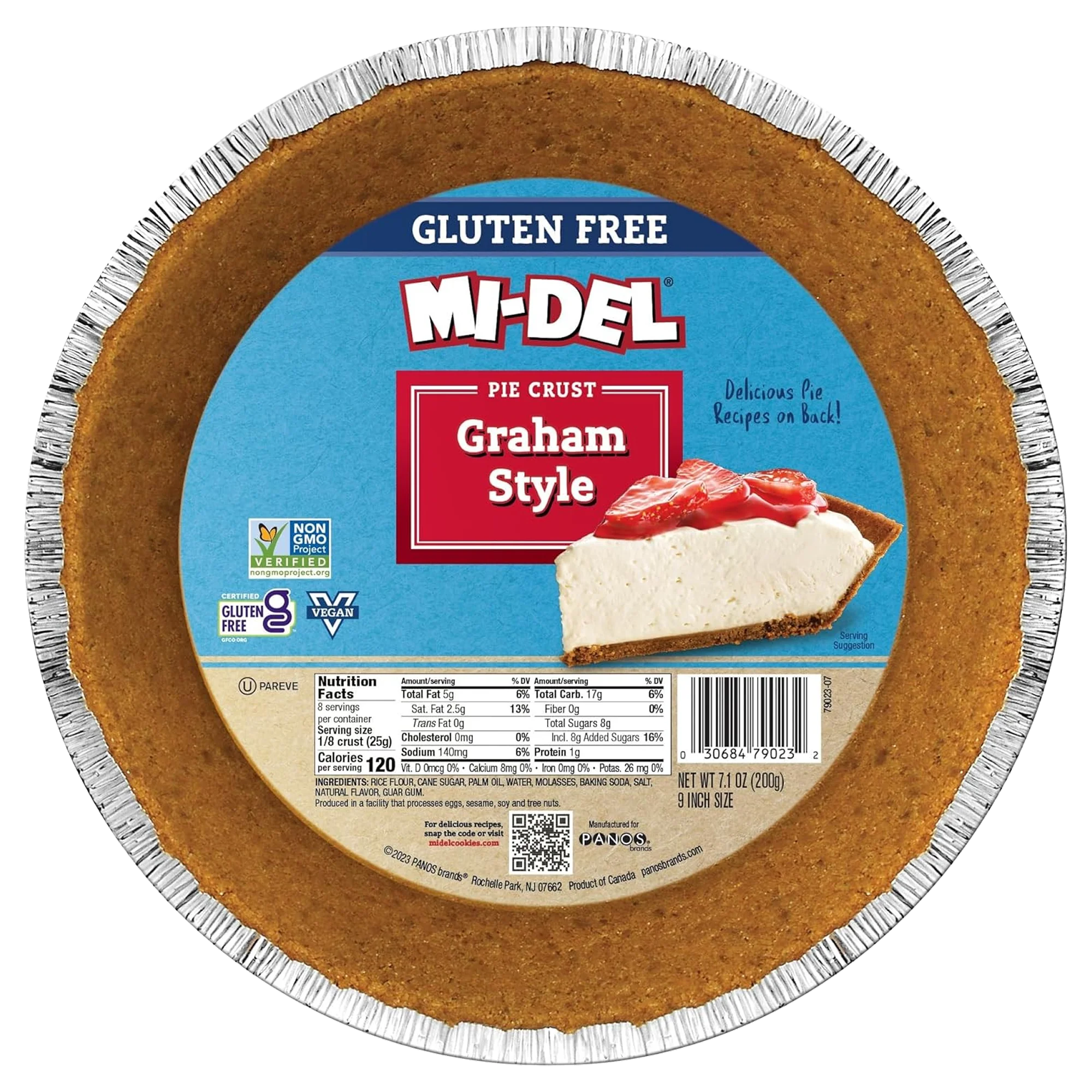 Gluten-Free Graham Style Pie Crust