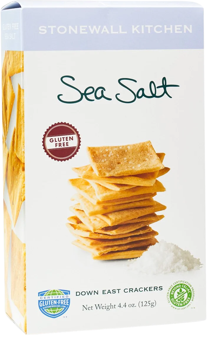 Gluten Free Sea Salt Crackers