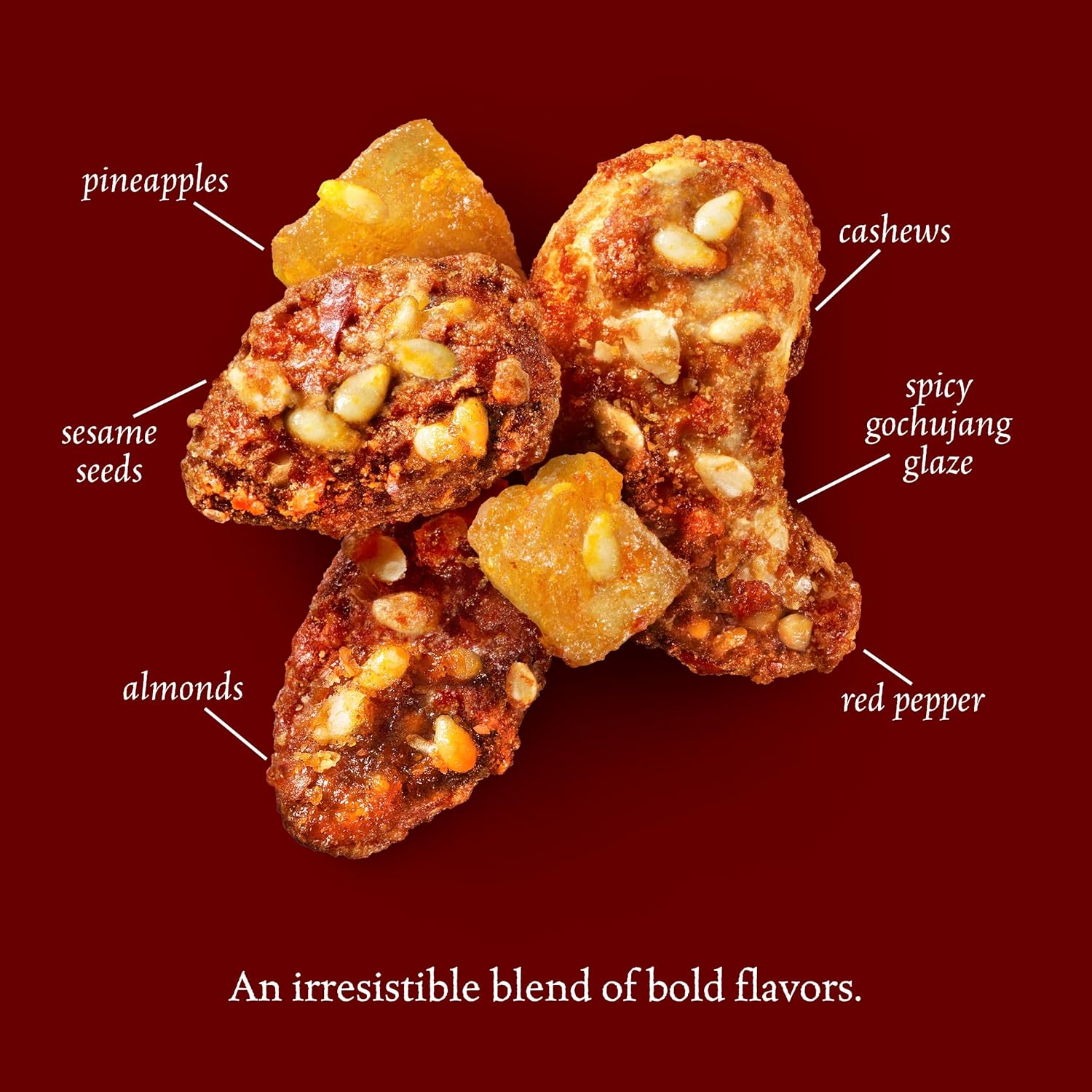 Gochujang Almonds Glazed Mix (18 CT) - Image 2