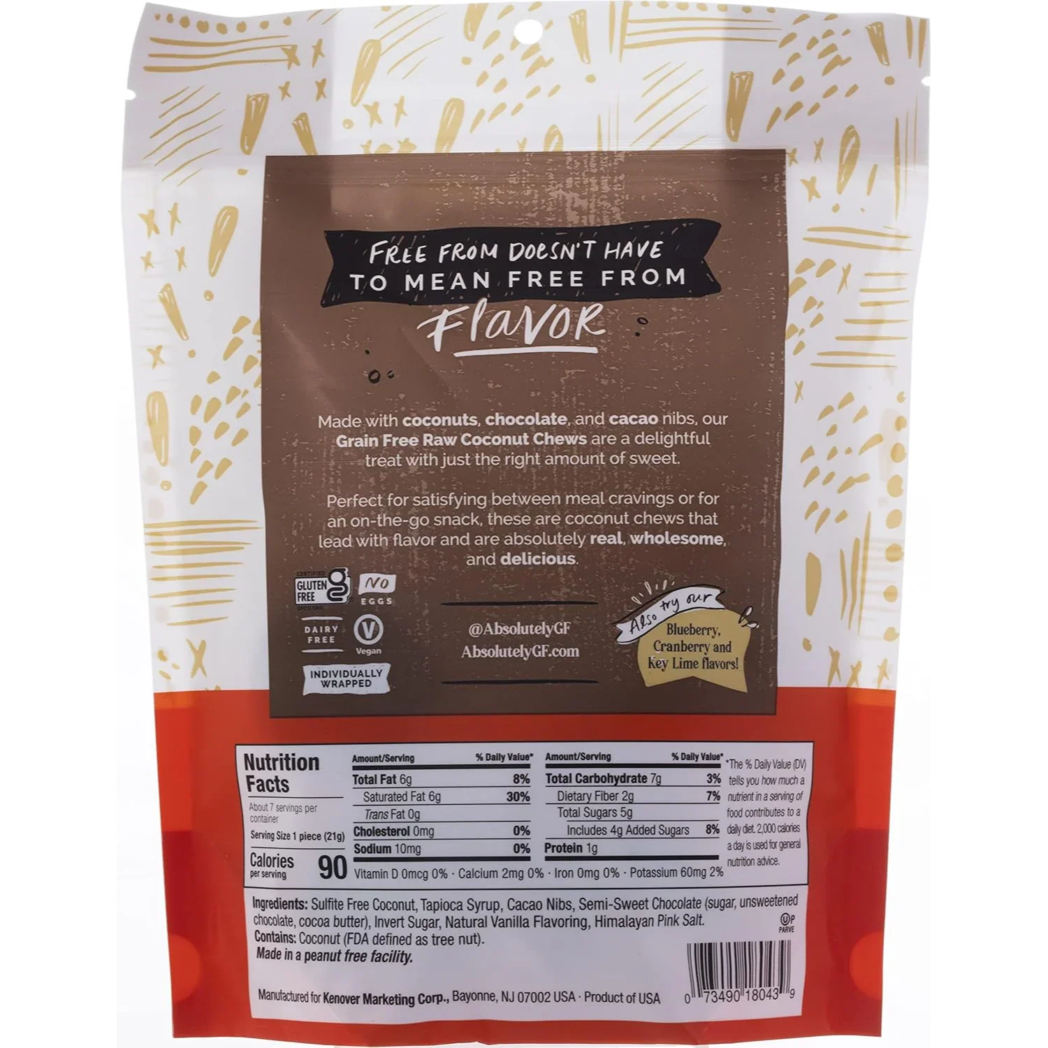 Grain Free Chocolate Coconut Chews - Image 2