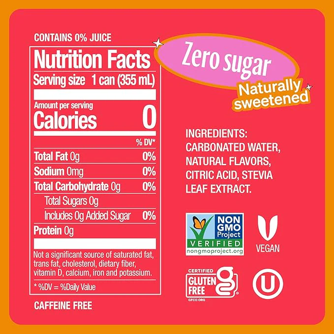Grapefruit Zero Sugar Soda (6 Pack) - Image 3