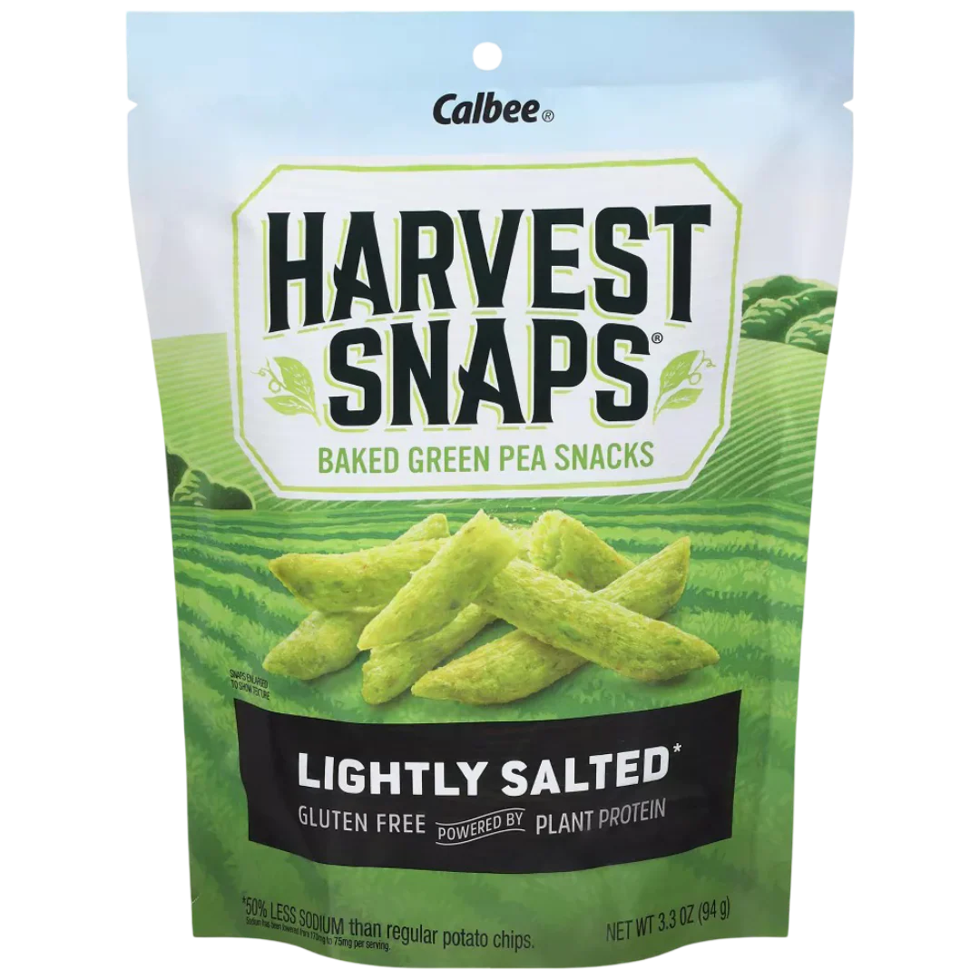 Lightly Salted Green Pea Snack Crisps