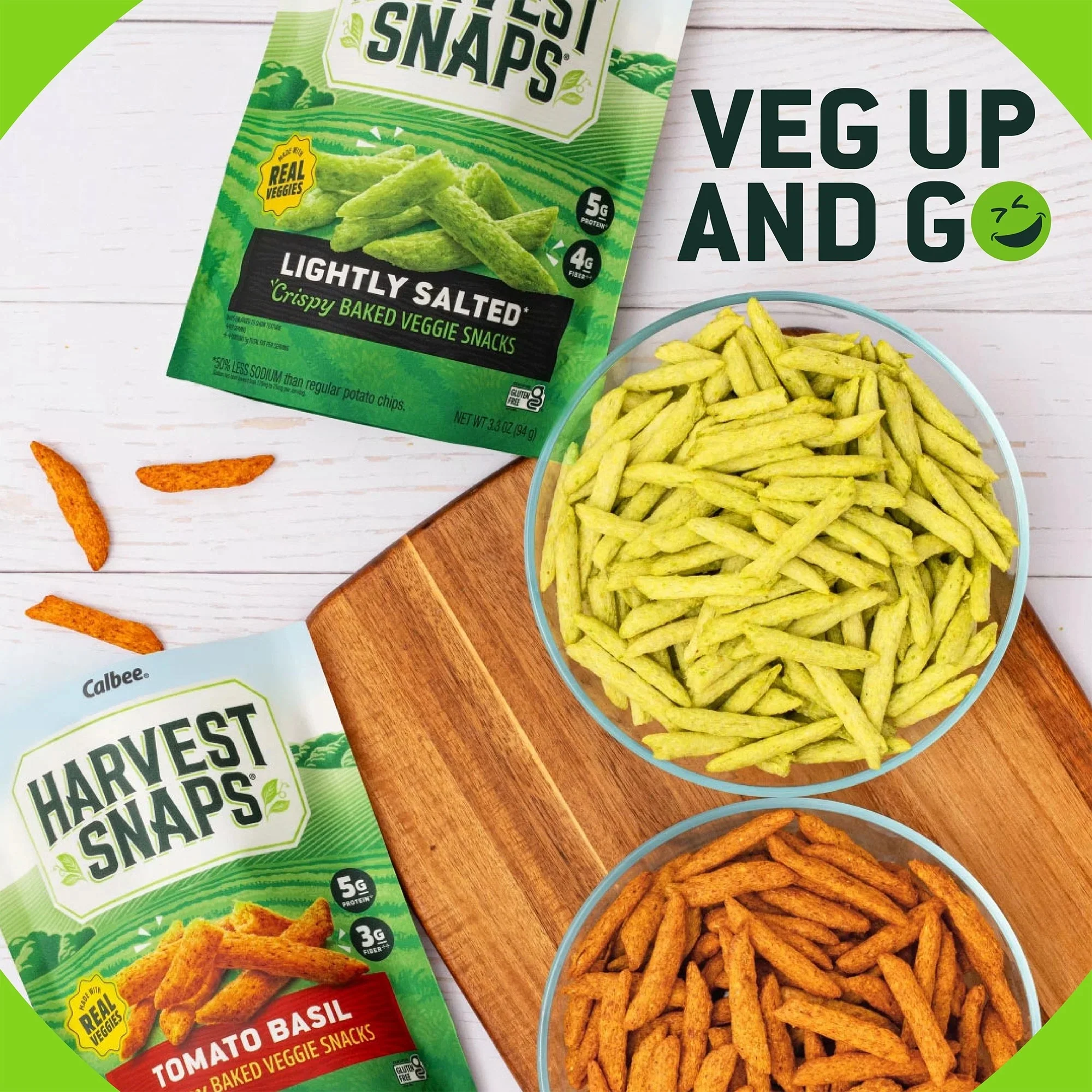 Lightly Salted Green Pea Snack Crisps - Image 4