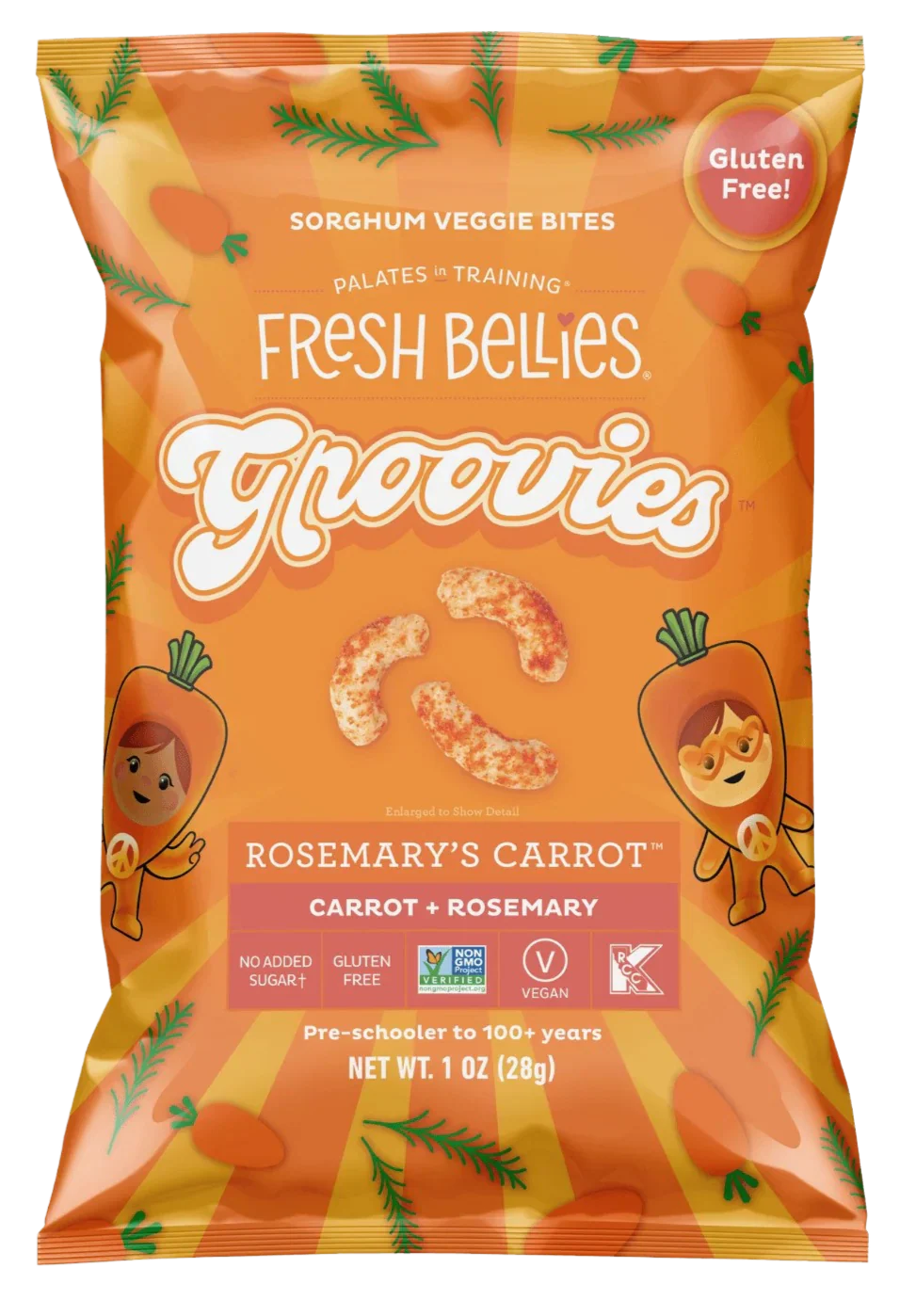 Groovies - Rosemary's Carrot Veggie Bites (6 Pack) - Image 2