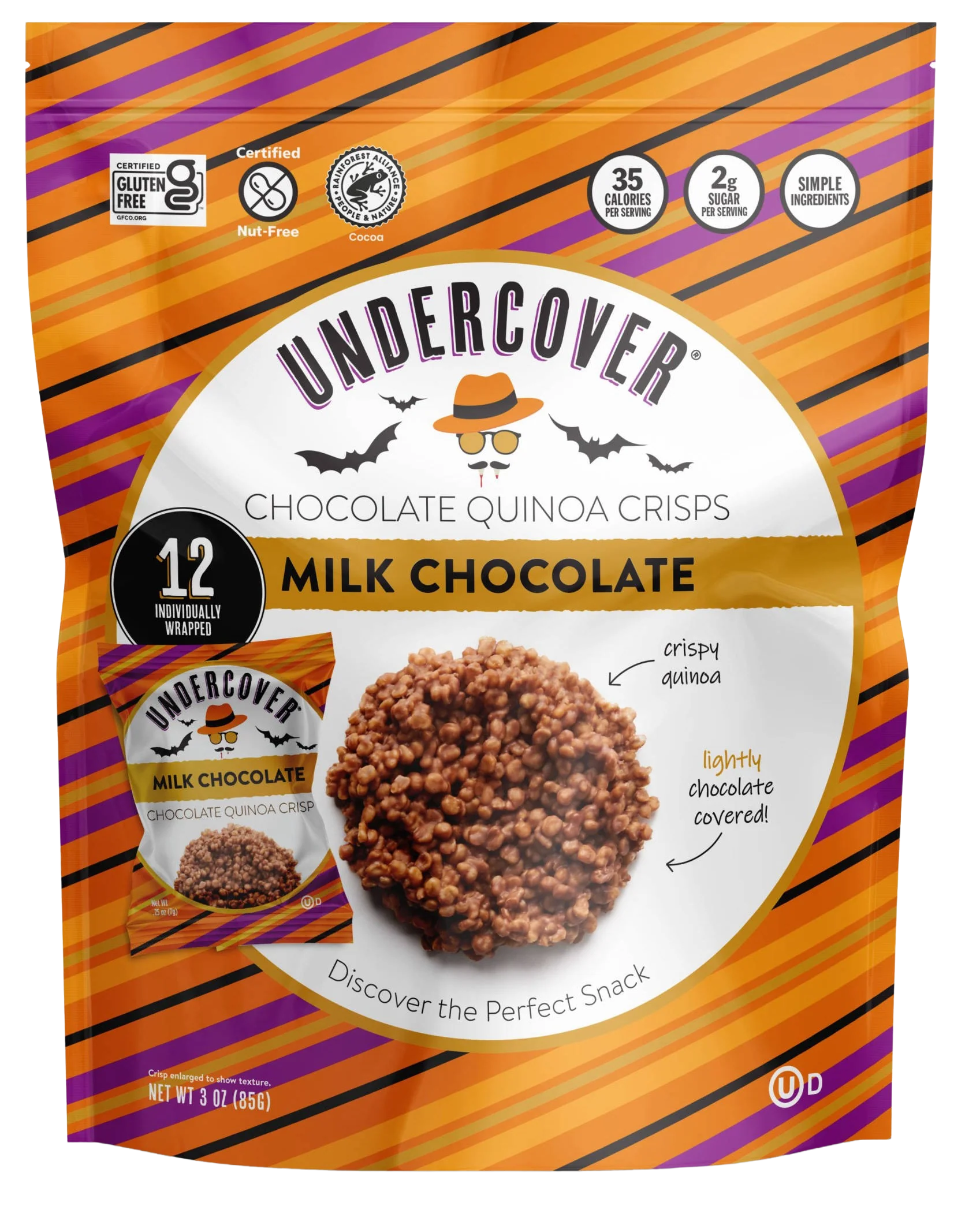 Milk Chocolate Quinoa (12 CT)