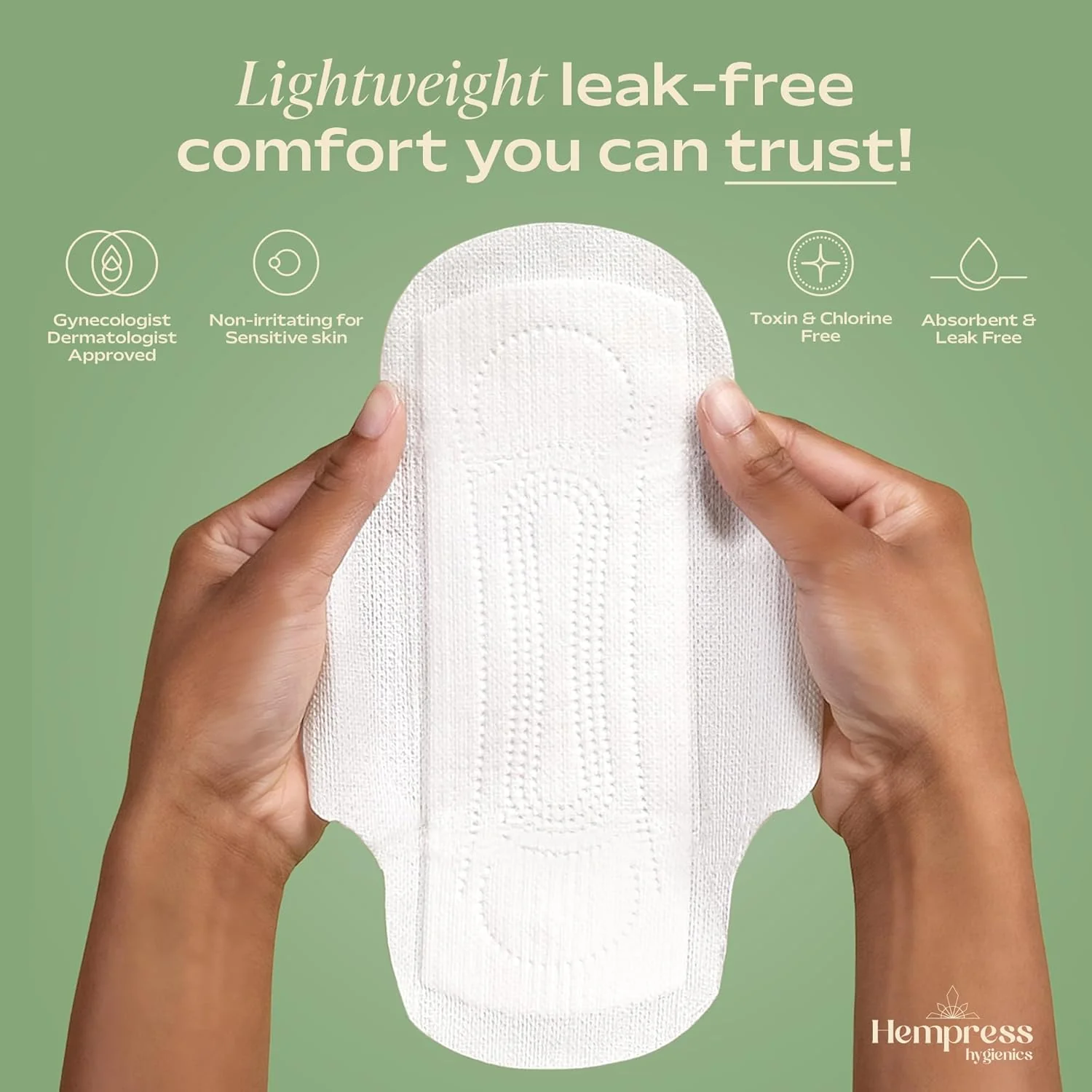 Hemp Day Regular Pads (12 CT) - Image 5
