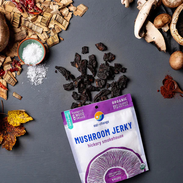 Hickory Smokehouse Mushroom Jerky - Image 2