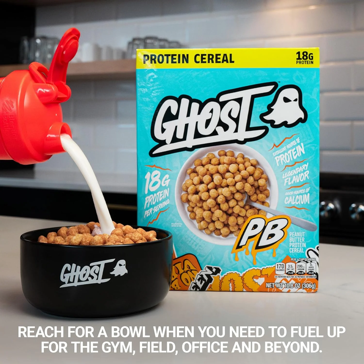 High Protein Peanut Butter Breakfast Cereal - Image 2