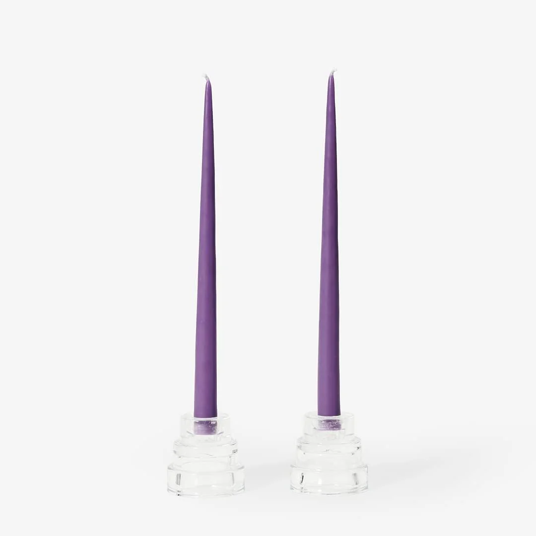 Honey, I'm Home Beeswax Candles - Lavender (Set of 2) - Image 2