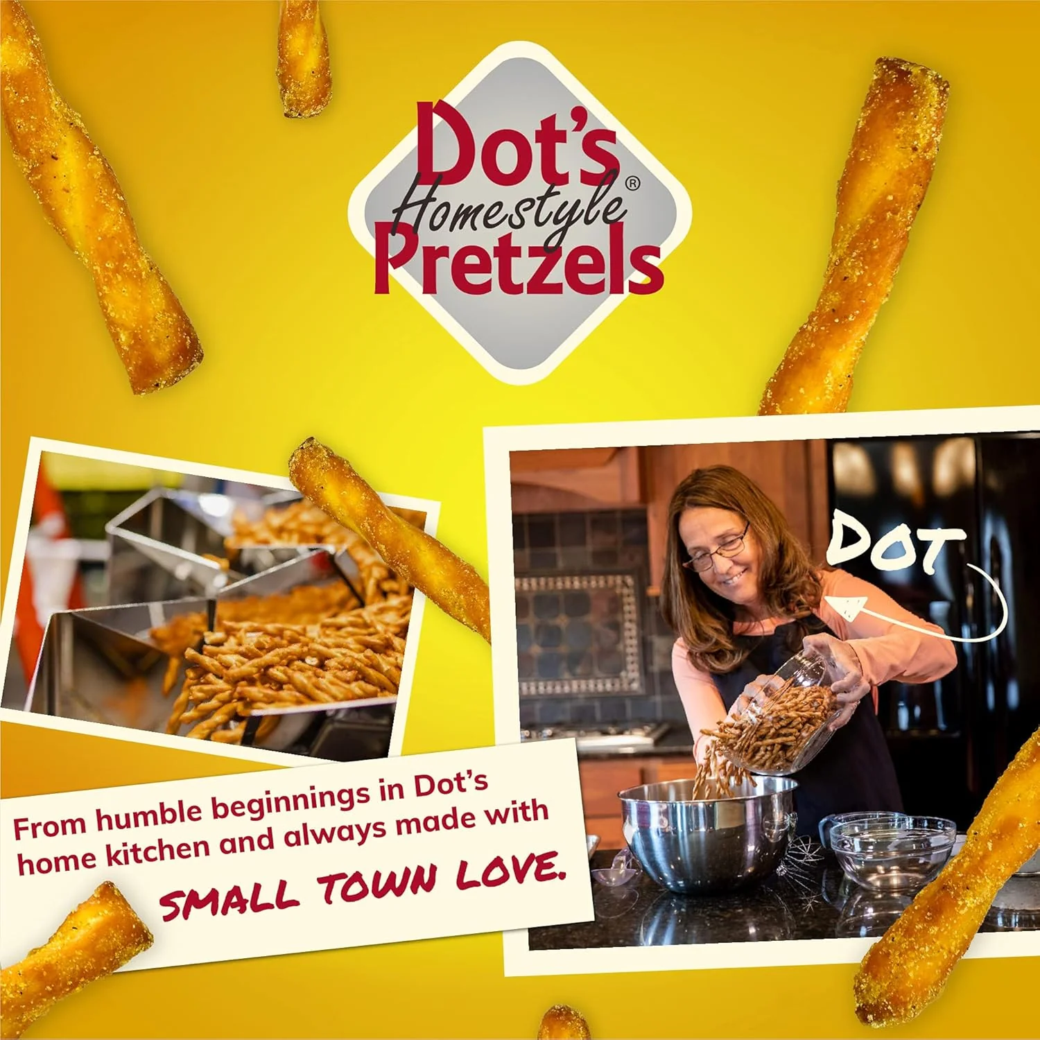 Honey Mustard Seasoned Pretzel Twists - Image 2