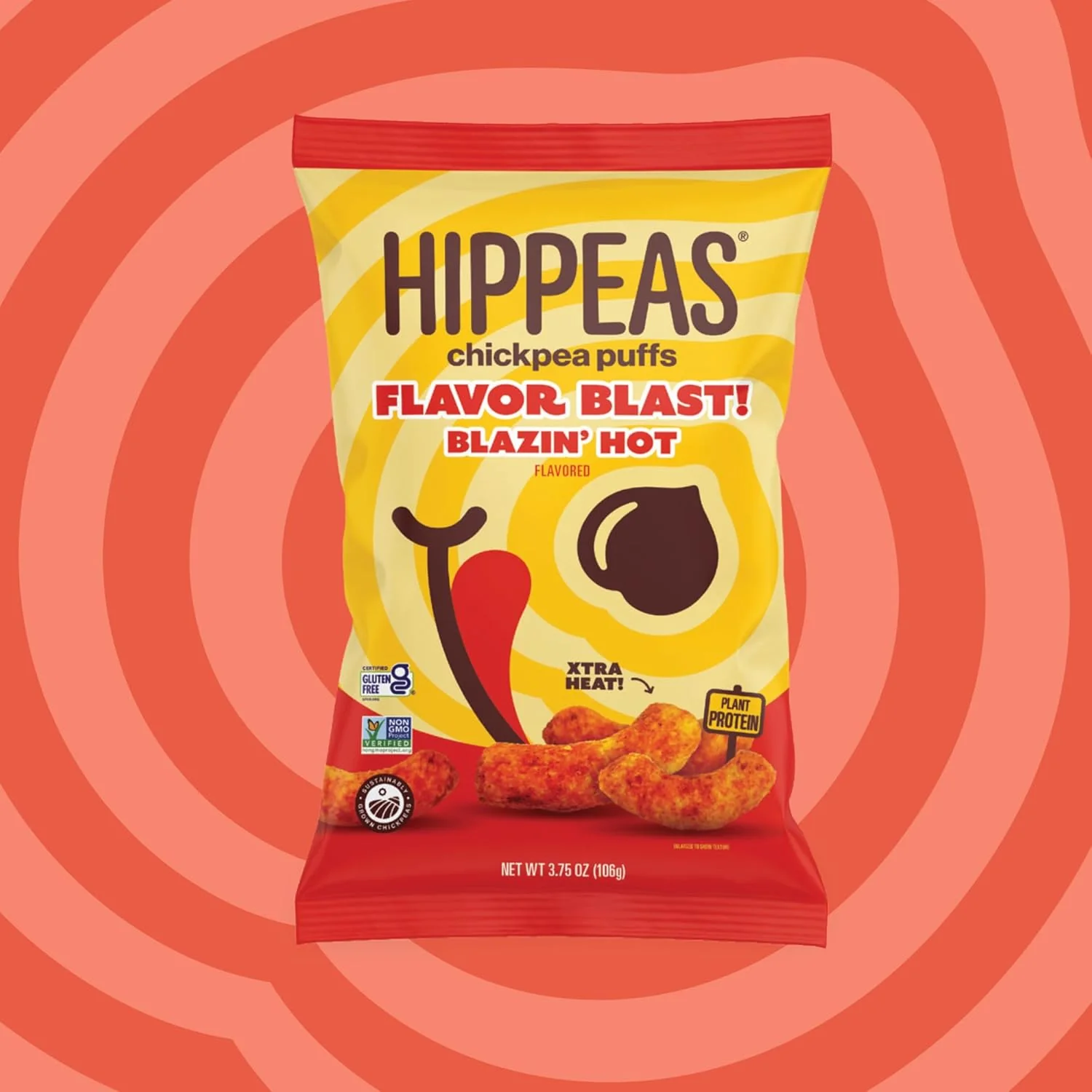 Blazin' Hot Puffs (Snack Bag) - Image 2