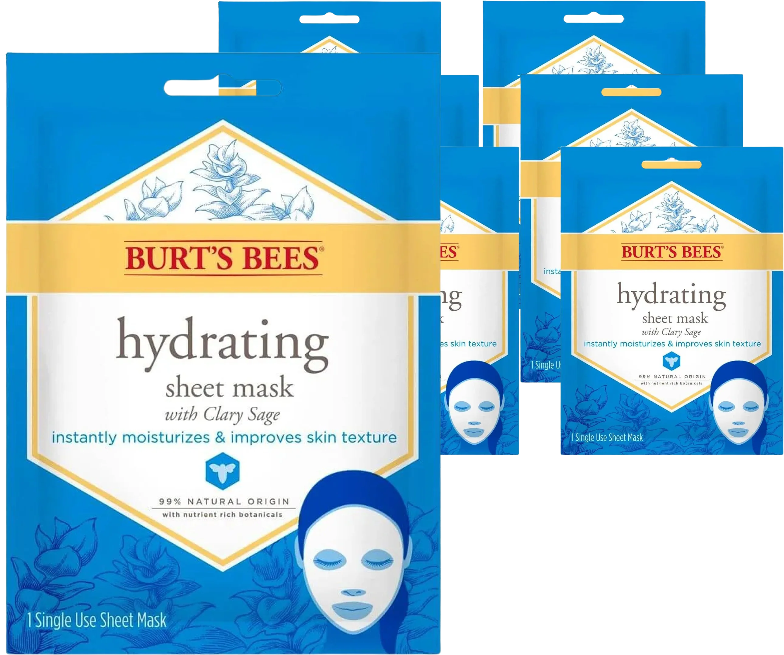 Hydrating Sheet Mask (6 Pack)