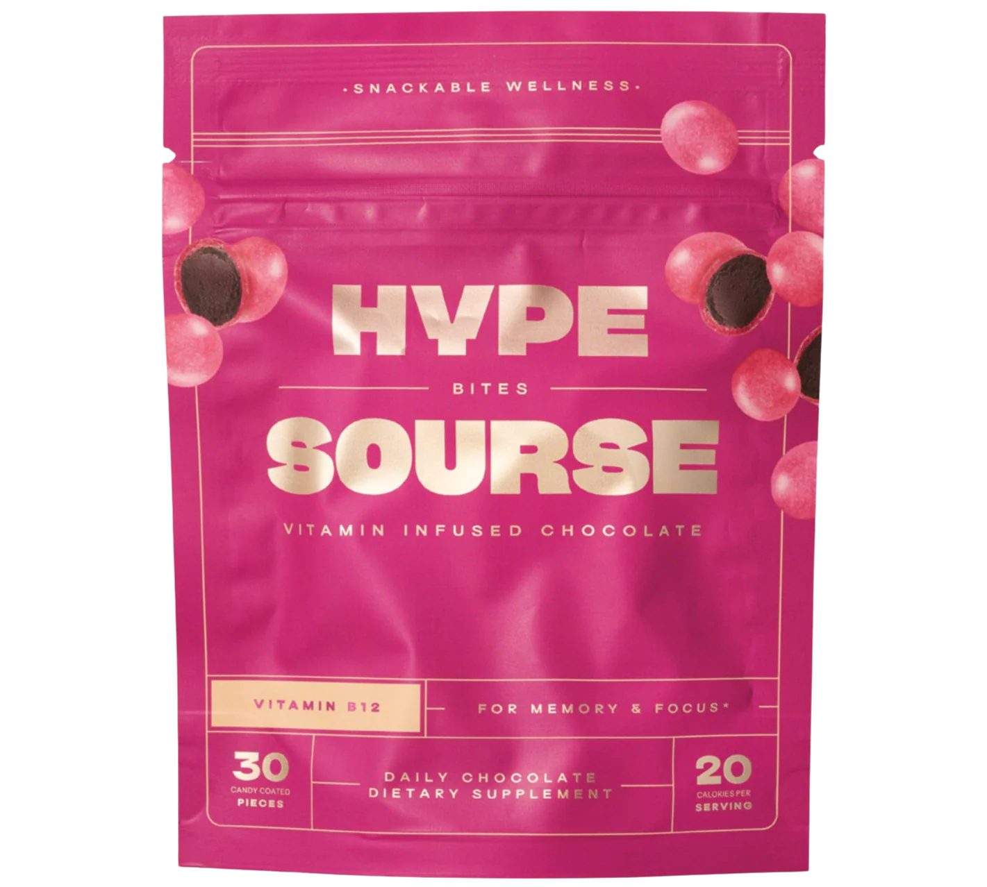 Hype Sourse B12 Infused Chocolate Bites