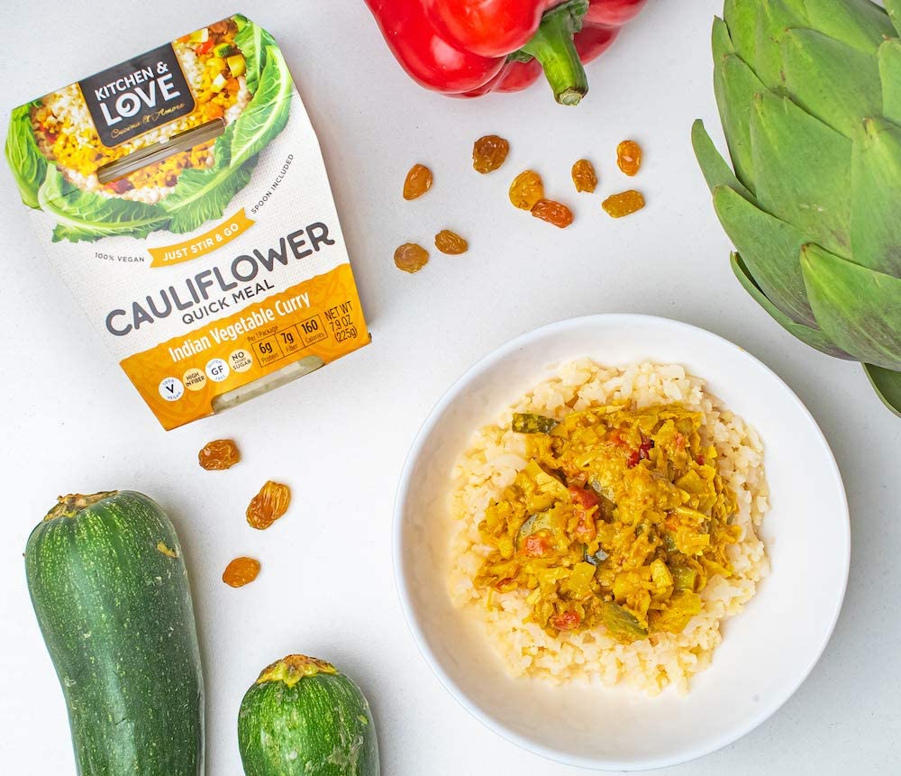 Indian Veg Curry Cauliflower Meal (6 Pack) - Image 3