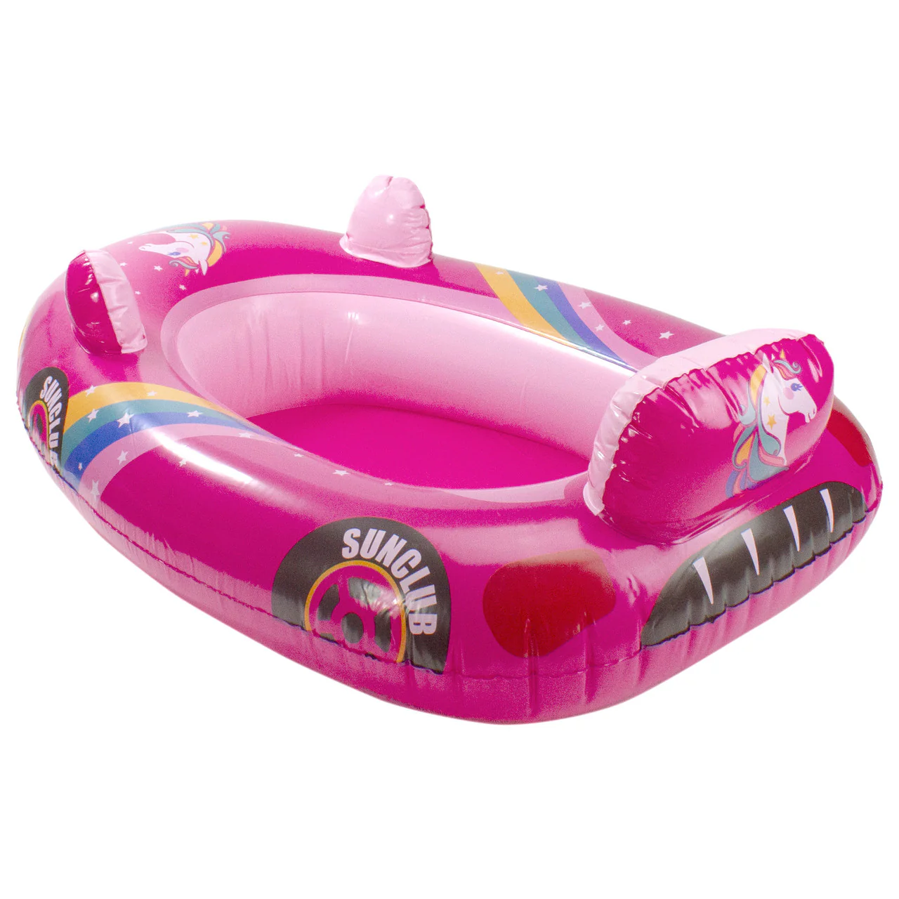 Inflatable Kids Boat Pink - Image 3