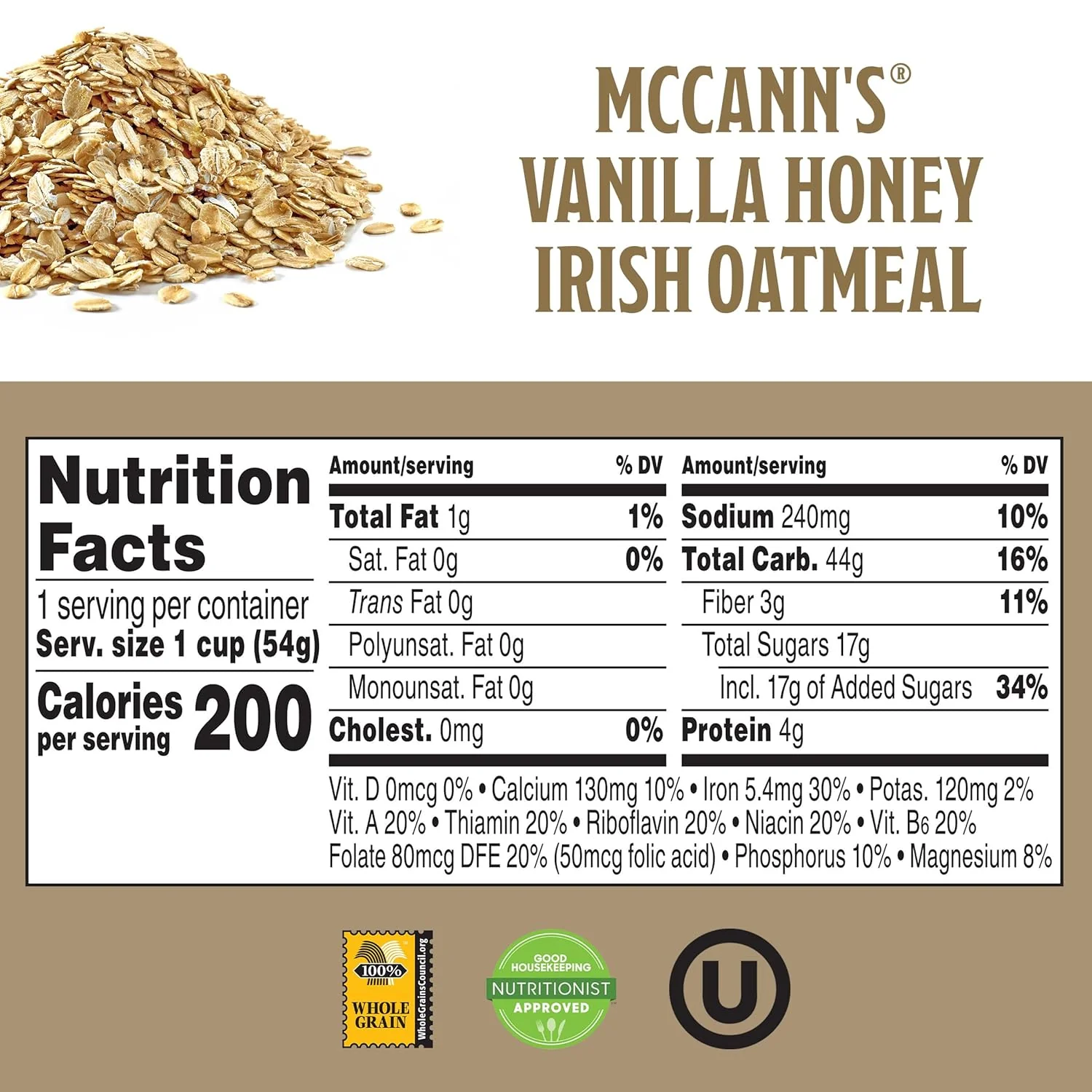Instant Oatmeal Cup - Vanilla Honey (12 Pack) - Image 5