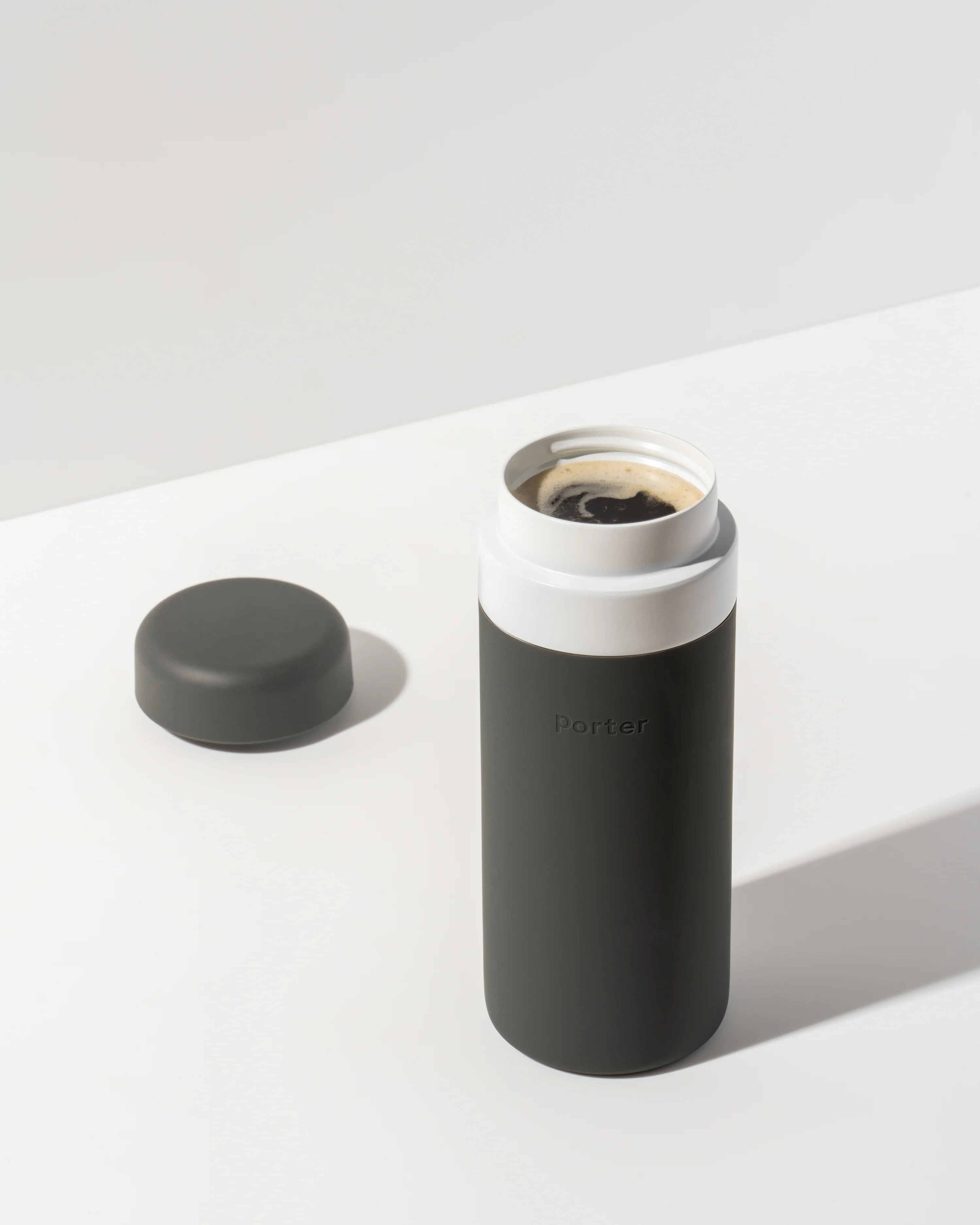 Insulated Ceramic Bottle 16oz -Black - Image 3