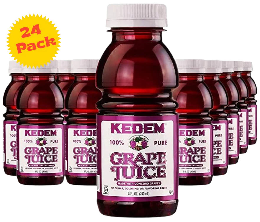 100% Concord Grape Juice (24 Pack)