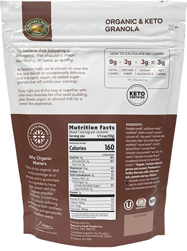 Ketola Crunch Chocolate Chip & Nut Granola - Image 2