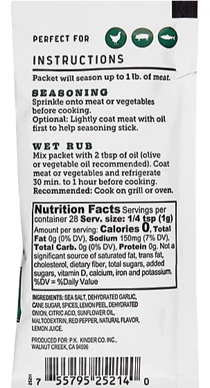 Garlic And Herb Blend (10 Packets) - Image 3