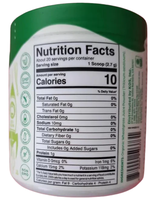 Organic Wheatgrass Powder - Image 3