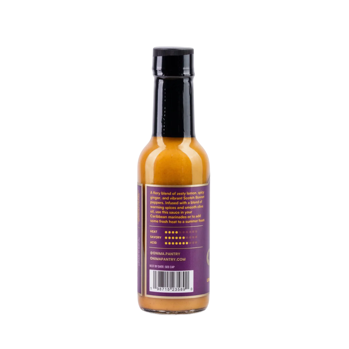 Lemon Ginger Jerk Hot Sauce - Image 3