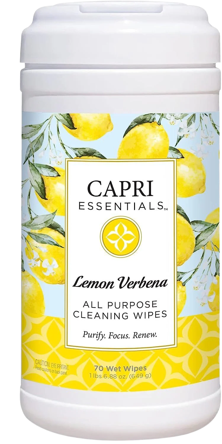 Lemon Verbena All Purpose Wipes (70 CT)