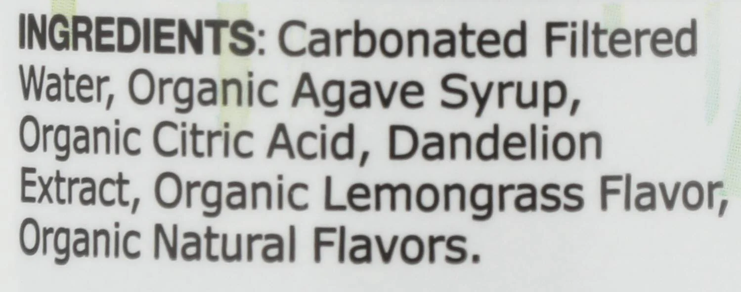 Lemongrass Dandelion Strawberry Sparkling Water - Image 3