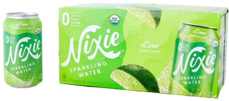 Lime Sparkling Water (8 Pack)