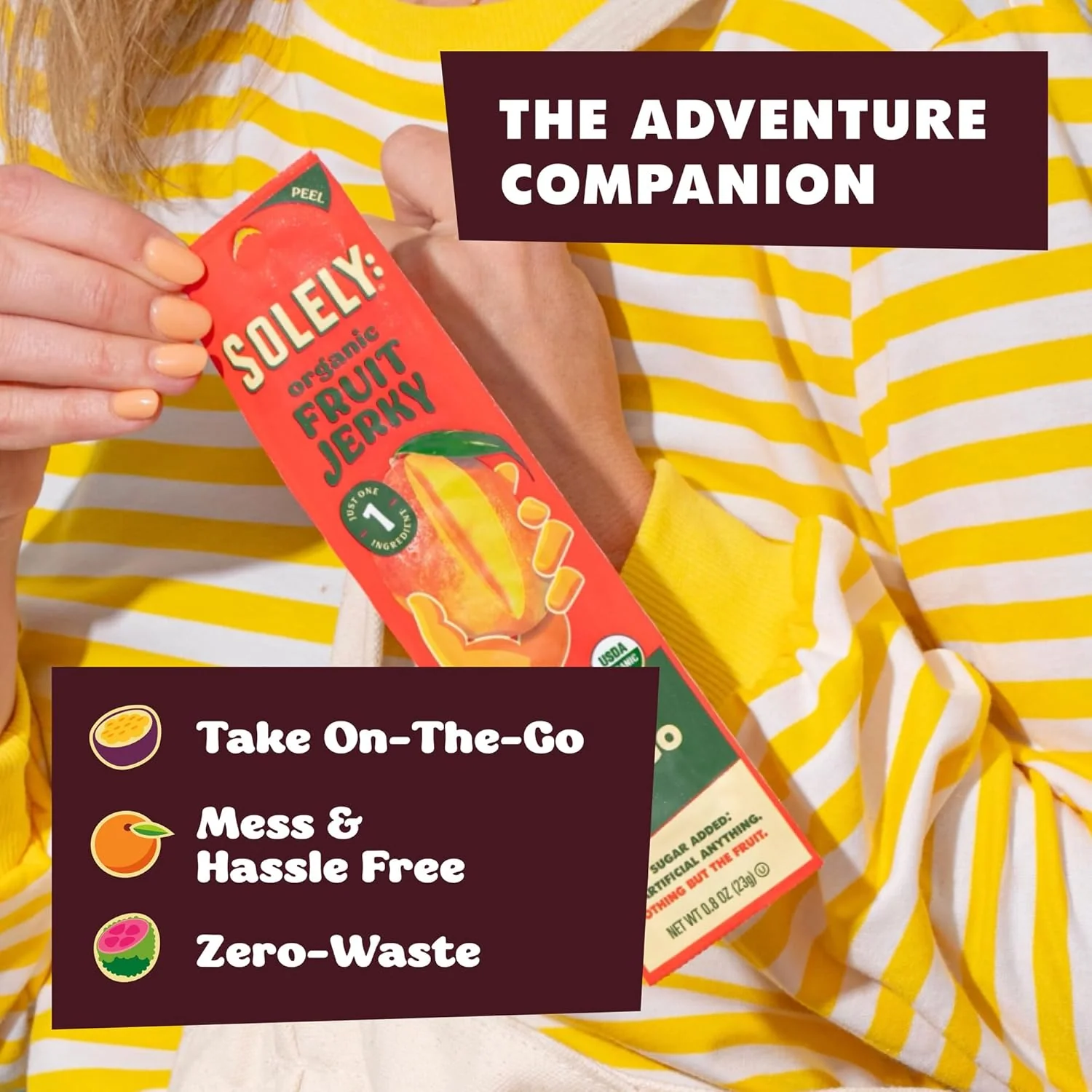 Mango, Chili & Salt Fruit Jerky (12 CT) - Image 3