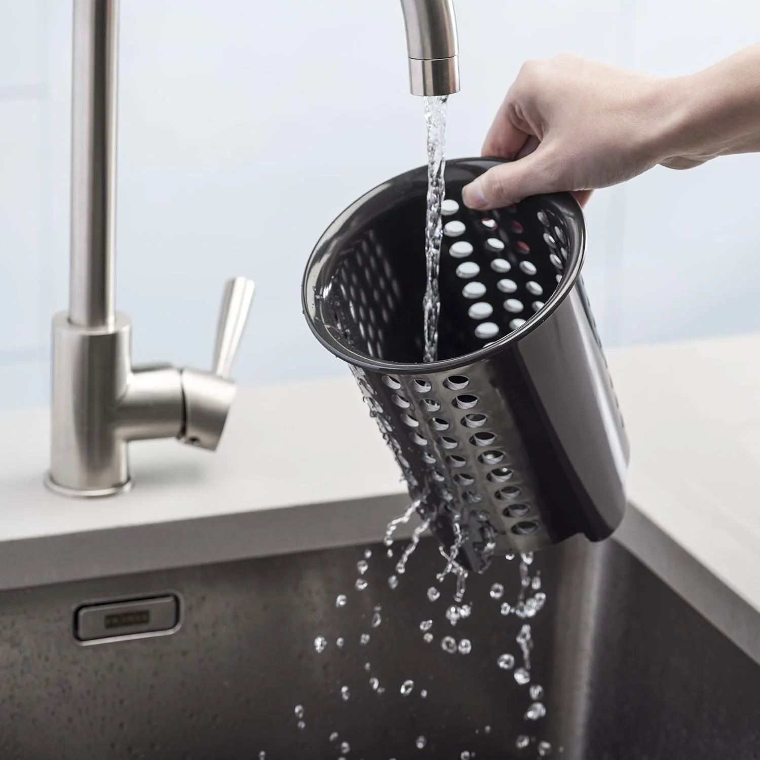 Cutlery Drainer - Dark Grey - Image 2