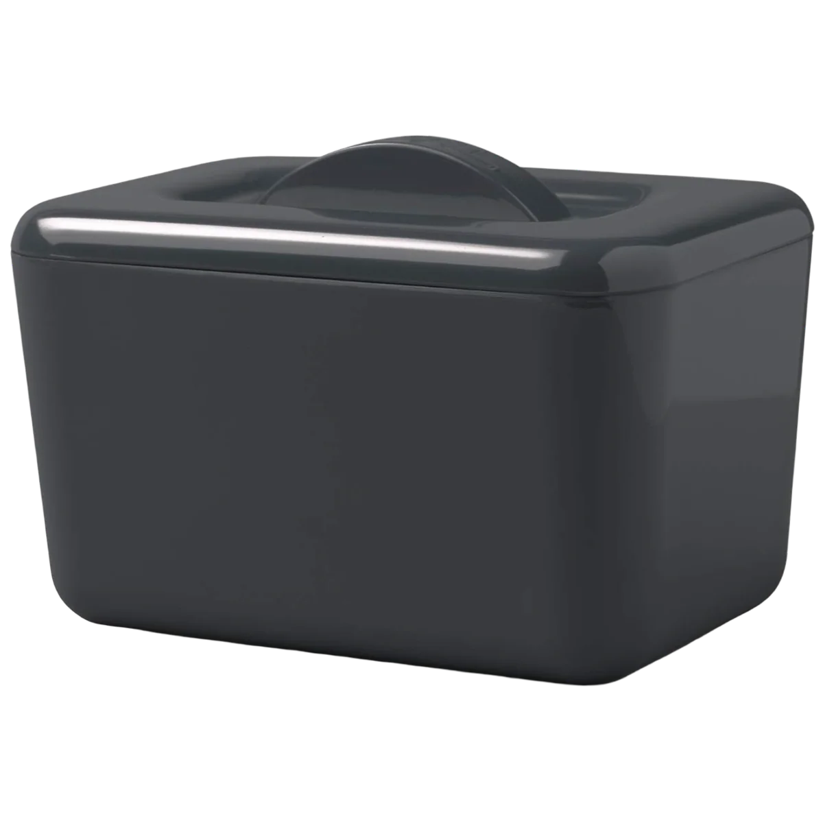 Double Walled Insulated Butter Dish - Dark Gray