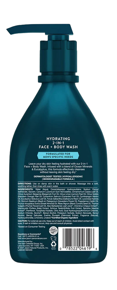 Men's Hydrating 2-In-1 Face + Body Wash - Image 4
