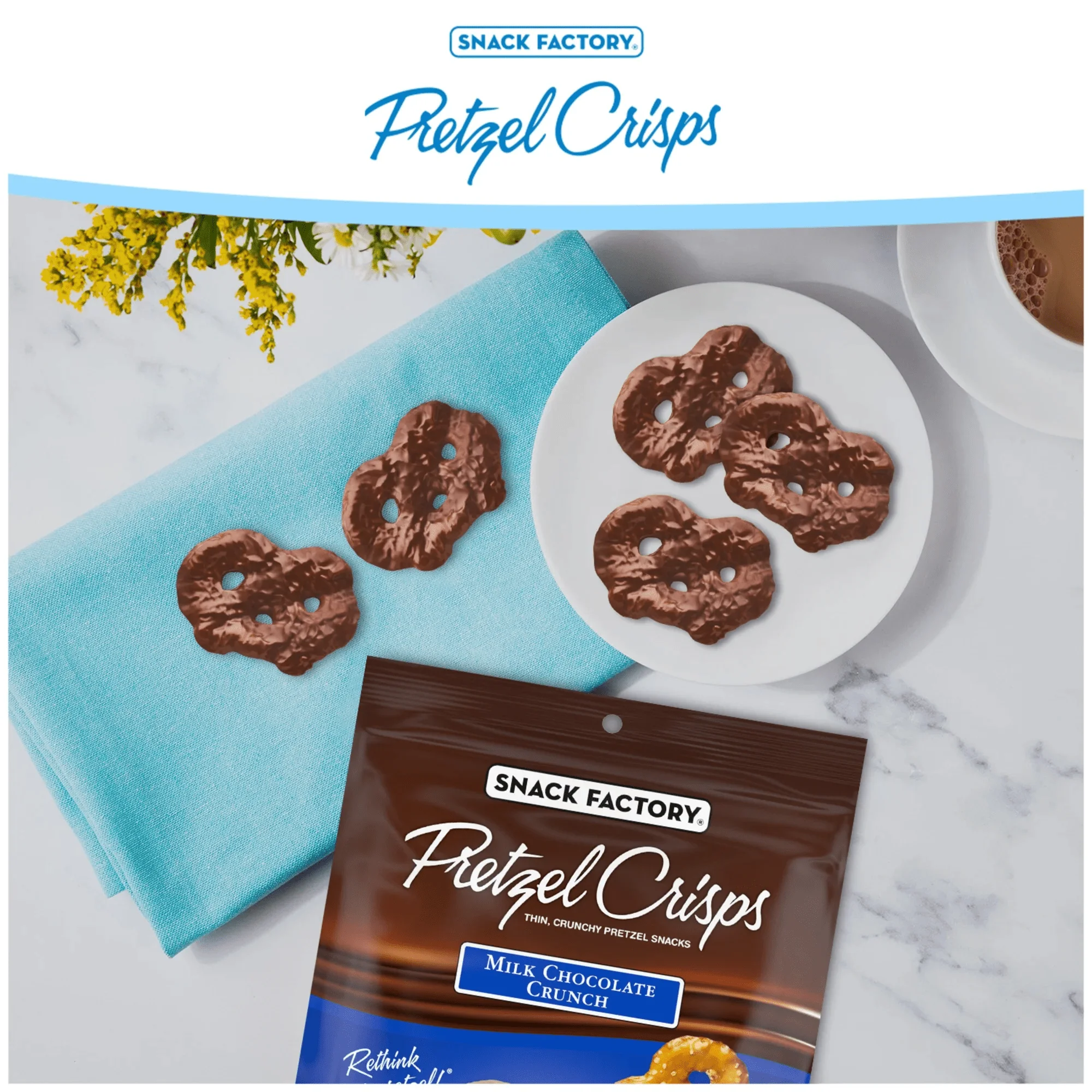 Milk Chocolate Crunch Pretzel Crisps - Image 3