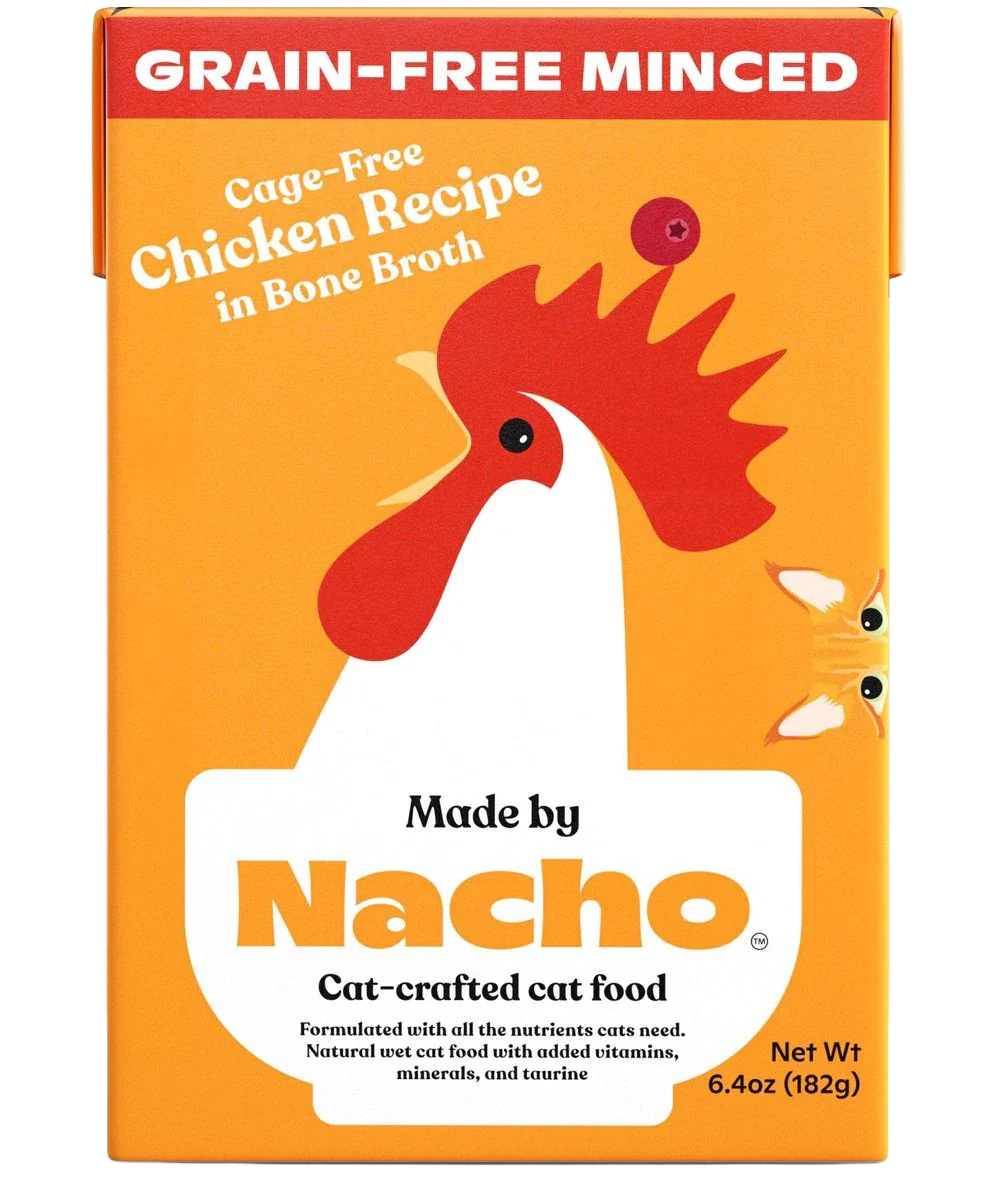 Minced Cage-Free Chicken Wet Cat Food Tetra