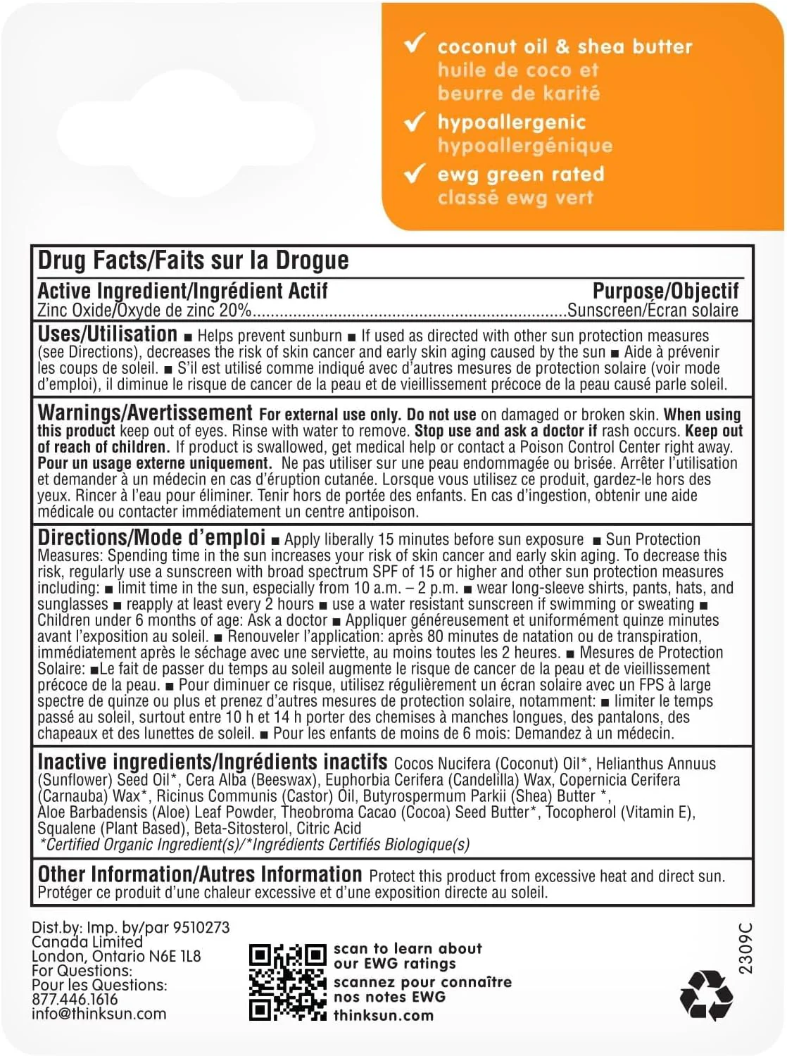 Mineral Baby Sunscreen Stick, SPF 30 - Image 2