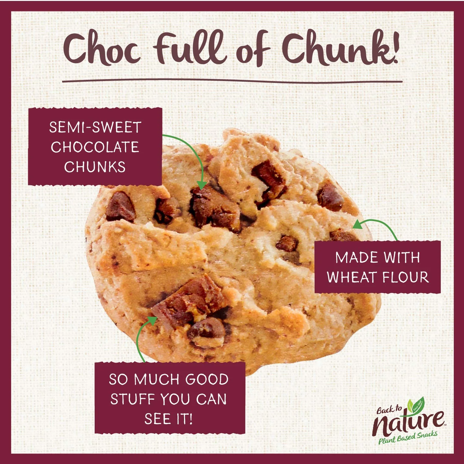 Mini Chocolate Chunk Cookies (6 CT) - Image 2