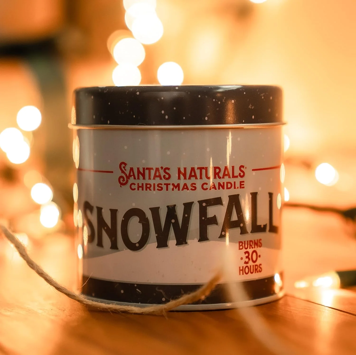 Mini Snowfall Candle - Image 2