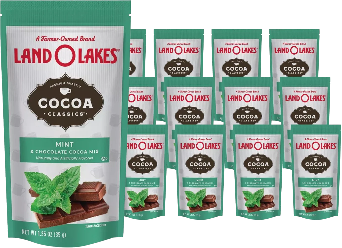 Mint & Chocolate Cocoa Mix (12 Pack)