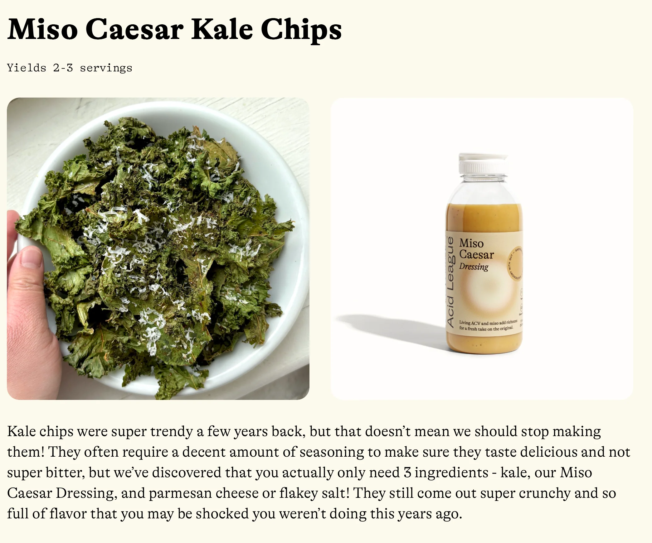 Miso Caesar Dressing - Image 3