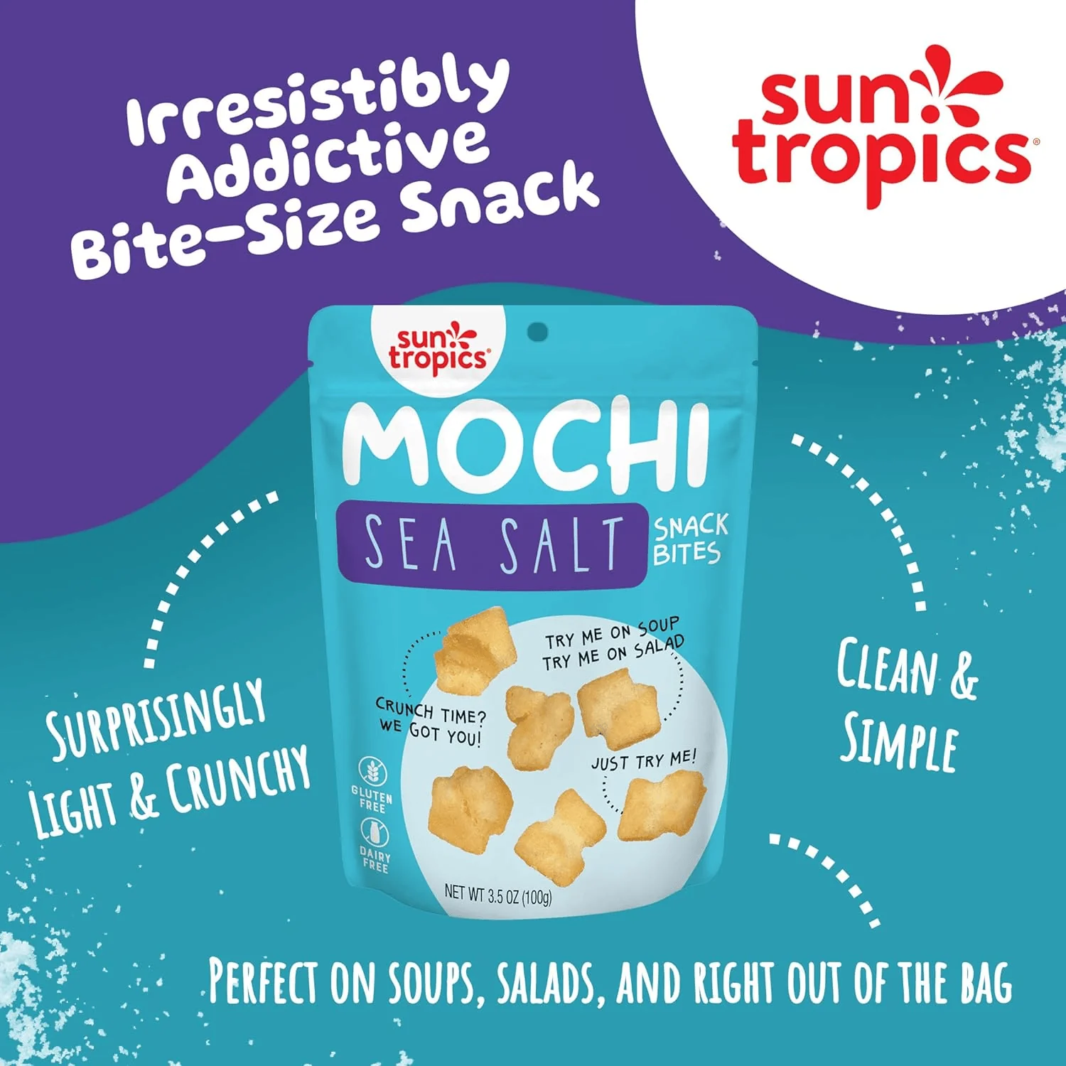Mochi Snack Bites - Sea Salt - Image 3