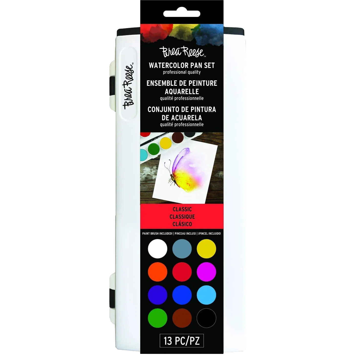 Momenta Watercolor Pan Paint Set (12 CT)