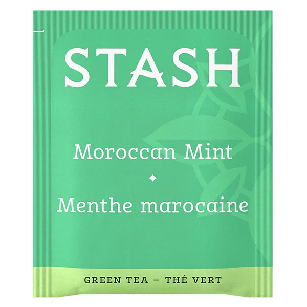 Moroccan Mint Green Tea Bags (100 CT) - Image 2