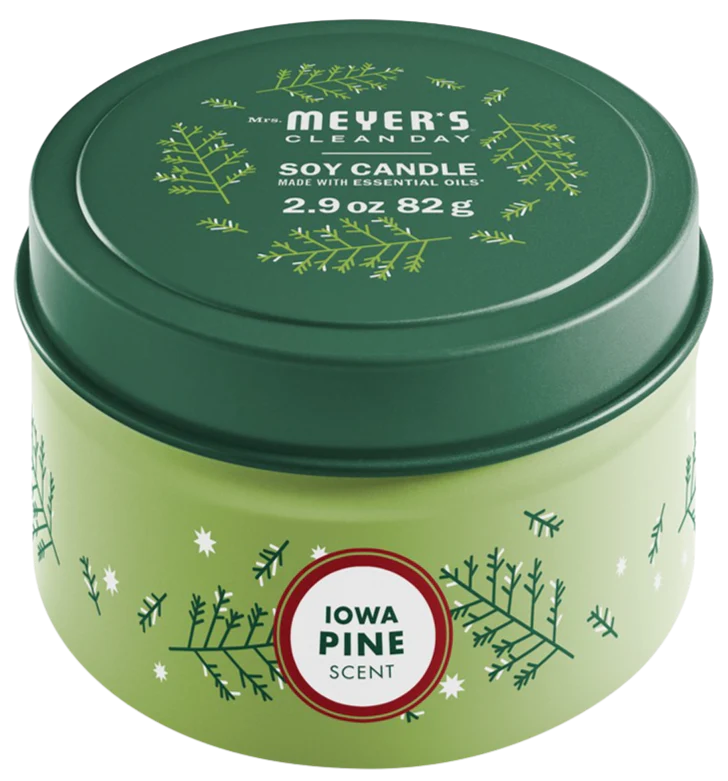 Iowa Pine Tin Candle - Image 2