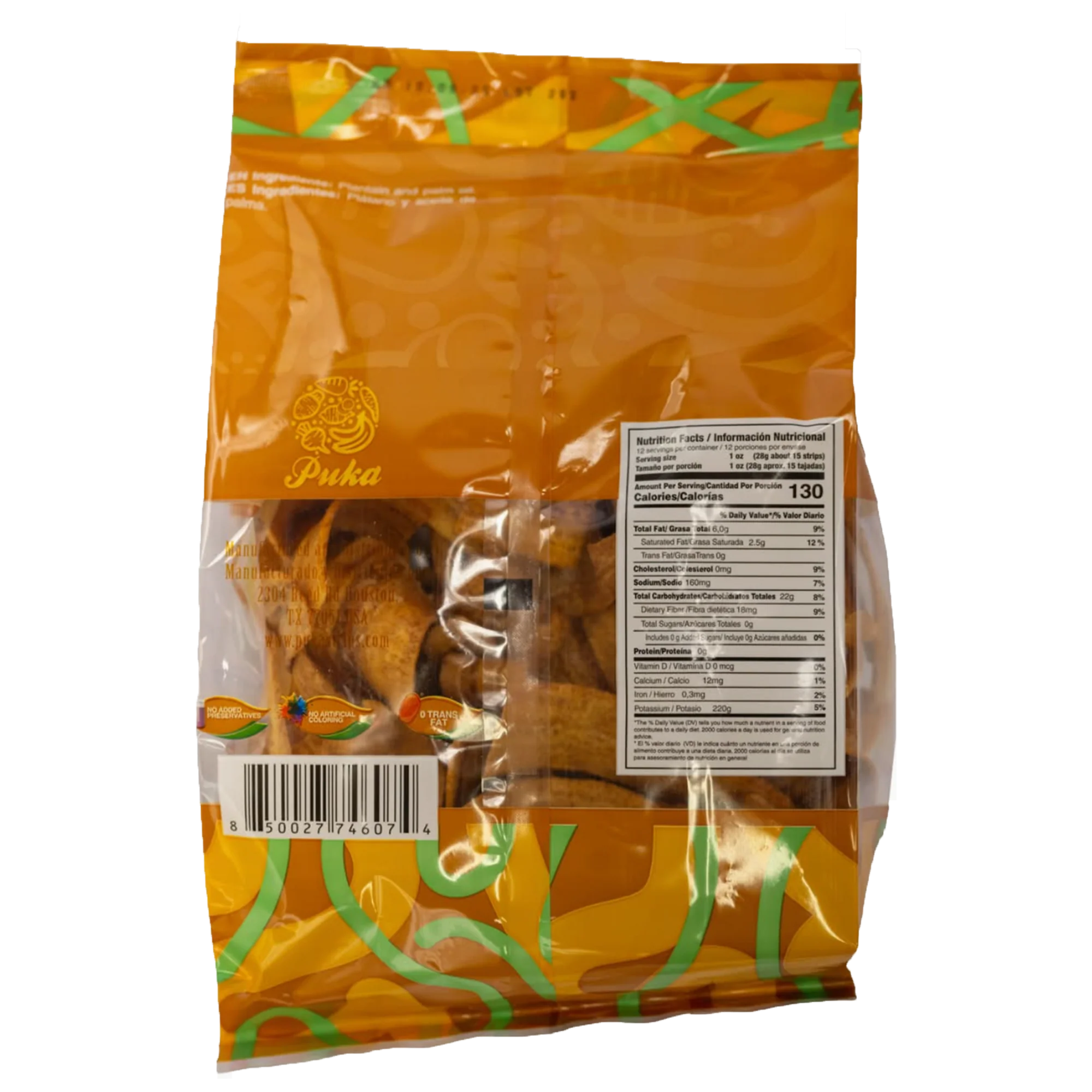 Natural Sweet Plantain Chips - Image 2