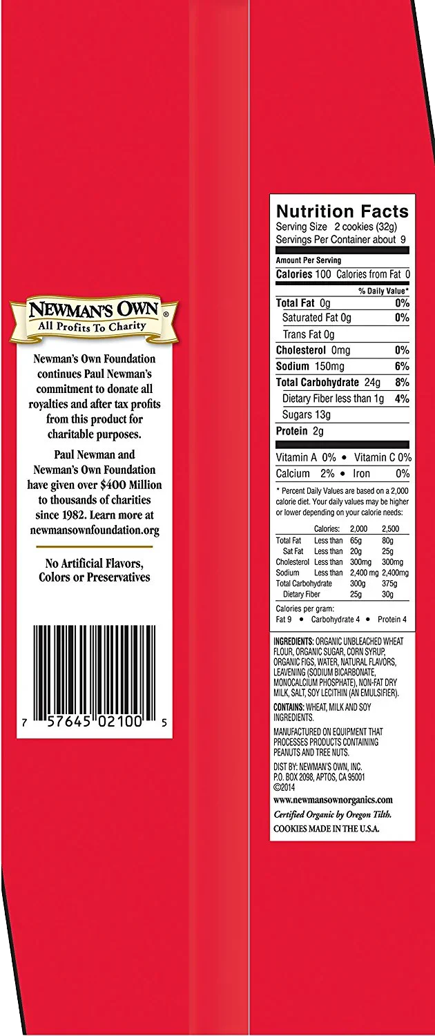 Free Fig Newmans Cookie Bar - Image 2